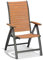 METRO Professional Tarrington House Hochlehner Klappstuhl Linko, Aluminium/FSC Eukalyptus, 61 x 71 x 107 cm, schwarz