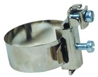 COLLARE FASCETTA INOX PER MESSA A TERRA TUBI DA 3/8 A 1.1/2 (da 14 a 52mm)