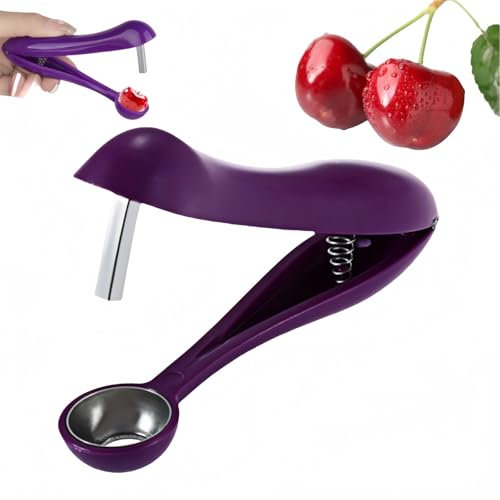 Cherry Pitter Tool,Cherry Stoner Remover,Cherry Pit Remover,Olive Pitter,Multifunctional Cherry Destoner,Stain-Less S-Teel Cherry Pip Remover,Dates Pitting Device,Cherry Seed Remover,Fruit Tool