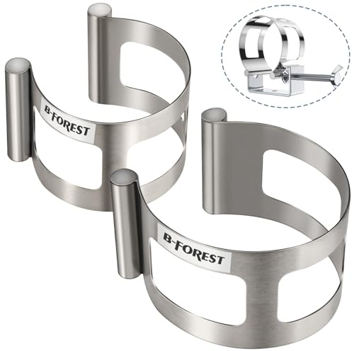 Exhaust Tacking Band Clamp-On Set, 2.5-Inch and 3-Inch Dual-Size Welding Clamps, Universal Clamps for Welding Fabrication and Exhaust Pipe Repair