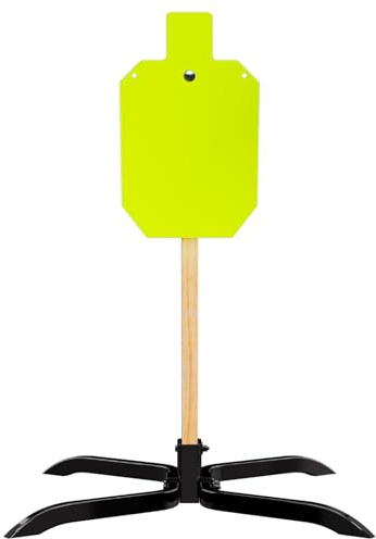 Highwild Target Stand AR500 Steel Target System - 12x 20x 3/8 Silhouette with 2x4 Stand Mount Kit