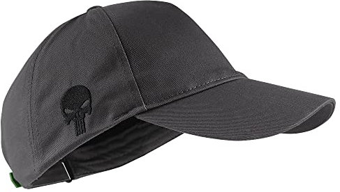 Green Devil Safety Bump Cap Hat Baseball Cap Style Safety Hat Breathable Lightweight Hard Hats for Men Women Lone Brim Grey