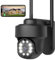 NETVUE Überwachungskamera Aussen, FHD WLAN Kamera Outdoor Farbnachtsicht, Kamera Überwachung Aussen WLAN mit Bewegungserkennung, Echtzeitalarm, 2-Wege-Audio, IP66 Wasserdicht