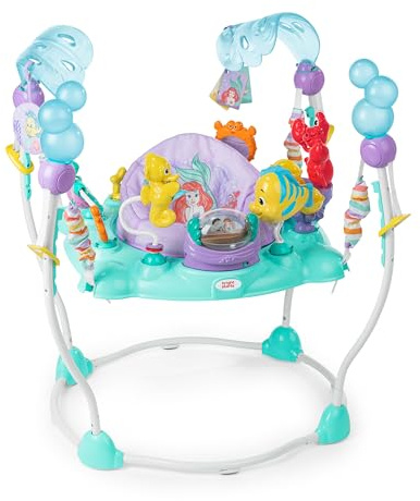 Disney Die kleine Meerjungfrau Meer von Aktivitäten Baby Aktivitätshopser mit interaktivem Spielzeug, Lichtern & Musik mit Disney Prinzessin Arielle, 6-12 Monate (Blau)