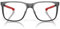 Oakley Ox8182 Brillenrahmen für Herren, Hüftton, Satinierter leichter Stahl/Demo-Linse, 58 mm