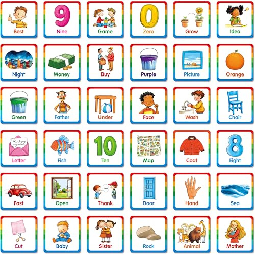 Memory Matching Game, 72 PCS Sight Words Matching Cards For Kids, 36 Pairs Memory Cards, Educational Toy For Children To Learn Sight Words 5+ Years Old