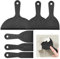 Flintronic Spatule Plastique, Couteau à Mastic, Outil de Grattoir de Peinture, Outil de plâtre, Spatules en Plastique pour Enlever les étiquettes,Colle,Peinture et Autocollants -1.5/2/3/4/6/8 Pouces