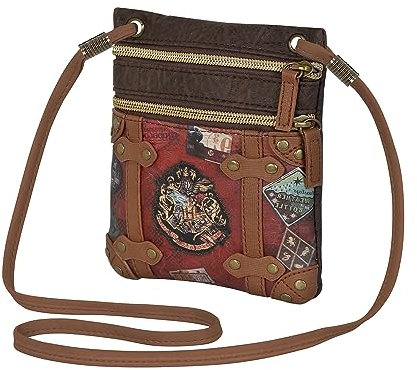 Harry Potter Railway-Action Mini Vertikal Schultertasche, Braun