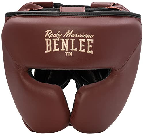 BENLEE Kopfschutz aus Leder Berkley S/M, Wine