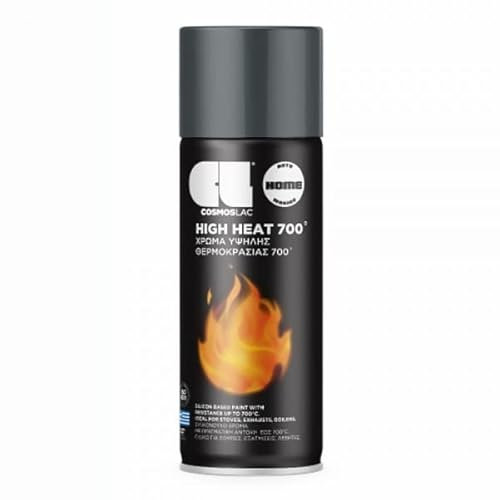 COSMOS LAC CL SPRAY PINTURA ANTICALORICA HIGH HEAT 700 ºC 400 ML - Antracita N356