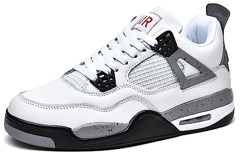 Scarpe da Skate Classiche da Uomo Air 4 Retro Scarpe da Skate Fitness Formatori Basket Casual Scarpe da Ginnastica da Lavoro Corsa a Piedi Zapato