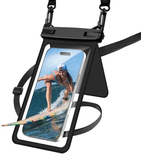 OFFCUP Waterproof Phone Pouch, Large Phone Waterproof Phone Case Dry Bag for iPhone 16 15 14 13 12 11 Pro Max XR SE 2022 Samsung S25 S24 S23 S22 Ultra S21 Huawei P60 Mate 60 up to 7.5