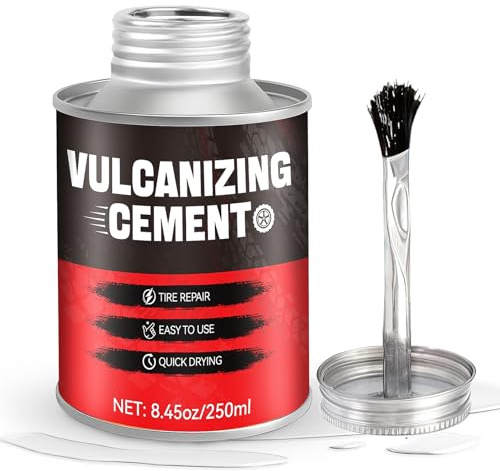 NoxGule Ripara Gomme Auto, 250ml Mastice per Riparazione Pneumatici, Riparazione Gomme Auto, Impermeabile, Ripara Crepe e Fori Negli Pneumatici, Adatto per Auto, Moto Biciclette