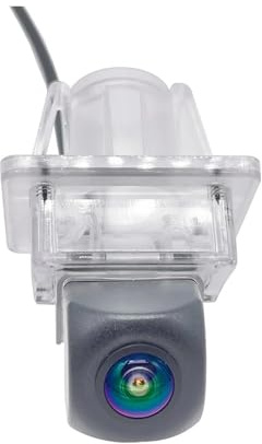 AHD 1080P Fisheye-lins bil omvänd backup backkamera passar för Mercedes passar för Benz C klass W204 2007-2014 bakre parkeringskamera (A)(A)