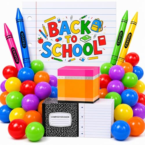 163 piezas gigantes de regreso a clases, decoración de fiesta temática escolar, guirnalda de globos, arco y cuaderno grande, telón de fondo y cajas y lápiz inflable para jardín de infantes