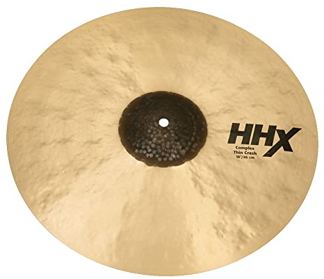 SABIAN 18 HHX Complex Thin Crash Cymbal