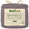 Bambaw 50x75 Bamboo Pillow Cases, 2 Pack, Breathable & Temperature Balancing Pillowcases, 100% Bamboo Pillowcase Dustmite Proof, Envelope Closure, Anti Allergy Pillow Cases 2 Pack 50x75 cm (Dark Grey)