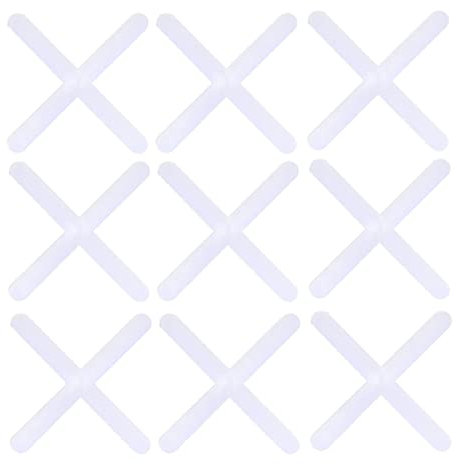 DOITOOL 2000pcs Parts for Spacing Tools Tile Cross Each Reuseable Tiling of or Floor Spacers Tiles Wall Laying Spacer Installation Ceramic Mm/.mm Grout