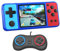 Bornkid Handheld Spielekonsole für Kinder und Seniors mit Integriertem 270 Videospiel 3.0 Zoll Wiederaufladbar Electronic Handheld Spiele hat 3,5 MM Kopfhörerbuchse (Schwarz Gelb)