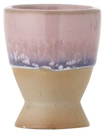 Bloomingville Paula Coquetier, rose, grès, diamètre 5 x hauteur 6,5 cm