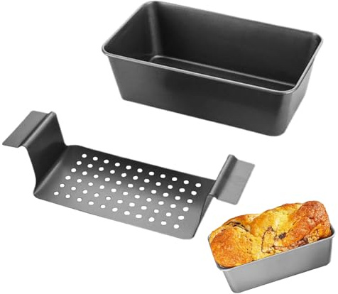Teglia da forno per pagnotta, in acciaio al carbonio, antiaderente, con interno liscio, facile rilascio per pagnotte fatte in casa, strumento da cucina per gli appassionati di cucina in casa, famiglia