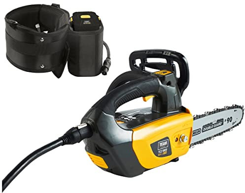 TEXAS TCZ 5800 Akku Kettensäge (58 Volt, 25 cm Schwertlänge, Top-Handle Säge, bürstenloser 1500 Watt Motor, ohne Akku und Ladegerät)