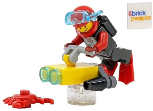 LEGO City: Scuba Diver with Underwater Scooter and Crab