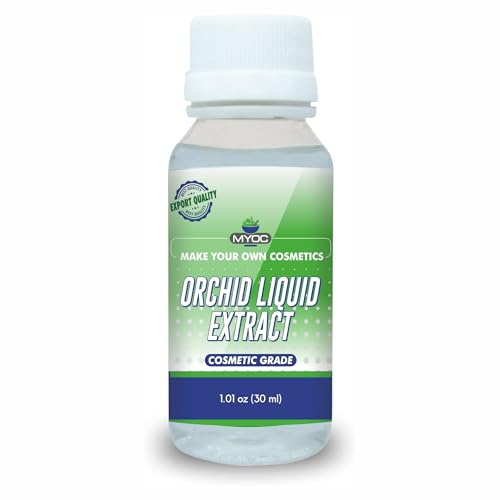 MYOC Orchid Liquid Extract | Cosmetic Grade Botanical Ingredient | Non-Edible | Herbal Extract for DIY Skincare & Haircare | 30ml / 1.01 Fl Oz