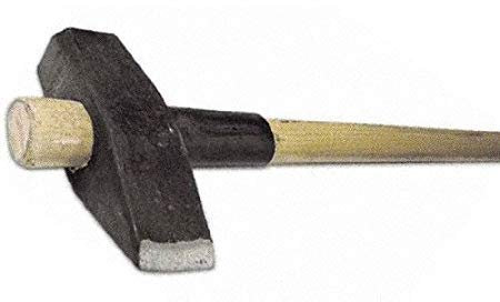 MAZZA A GEMMA CON MANICO IN LEGNO (Peso 5 kg.)