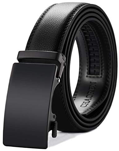 CHAOREN Belts for Men, Ratchet Mens Leather Belt 1 3/8 for Jeans