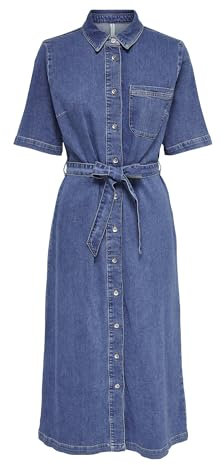 ONLY Female Jeanskleid ONLLANA Langes Kleid