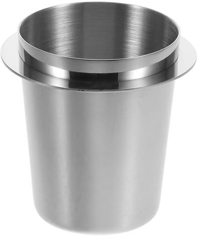 PRETYZOOM Tasse Dosage Café Acier Inoxydable De Godet Doseur Pour Machine Expresso Distributeur Poudre De Café Pratique Pour Maison Et Commerces