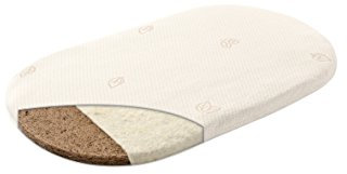 Traeumeland T030127 Nature Clouds Matratze für Kinderwagen, 36 x 78 cm, Mehrfarbig