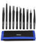 XOOL Juego de Pinzas Antiestáticas ESD de 10 Piezas, Kit de Pinzas de Acero Inoxidable para Laboratorio, Electrónica, Joyería y Trabajos Detallados