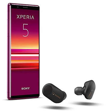 Sony Xperia 5 - Smartphone 128GB, 6GB RAM, Dual Sim, Red