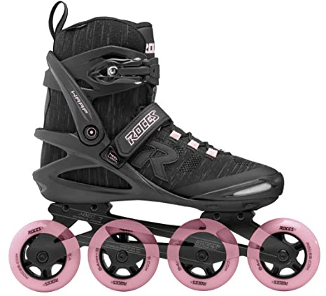 Roces WTIF W TIF - Patines en línea para Mujer, Talla 37, Color Negro y Rosa Claro