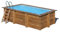 Rechteckiger Holzpool Gre Marbella-2, 420 x 270 x 117 cm