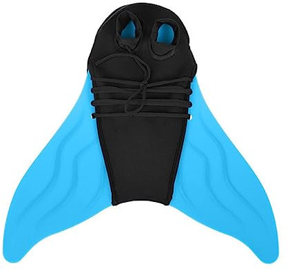 Schwimmflossen Training Flipper Meerjungfrau Schwimmflosse Schwimmen Fuß Flipper Tauchen Füße Schwanz Monoflosse Pool Party