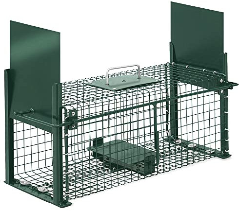 Moorland Safe 5006 - Trappola per Topi Humane, Cattura Mouse Vivo, Facile da Installare e Riutilizzare, Trappola per Ratto Senza Ucciderli, Trappola a Gabbia per l'uso in Casa, Garage, Giardini