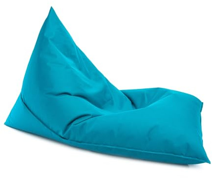 Ecopuf Lazy Pouf Cuscinone S Sittsäck i polyestertyg Antislitage Vattentät för både inomhus och utomhus 80X130 Cm fylld med polystyren