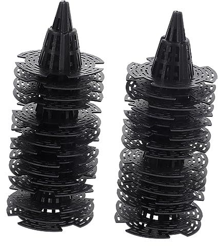 ABOOFAN 30piezas Almohadillas De Malla para Drenaje De Macetas Inserciones De Plantador De Filtros De Suelo para Bonsáis y Jardinería Previene Fugas De Tierra y Promueve El Crecimiento