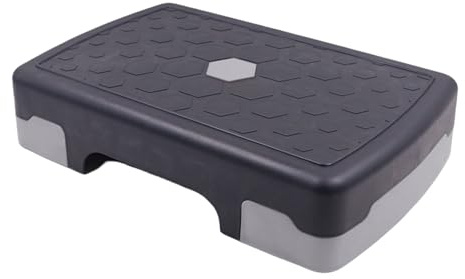 Stepper Aerobic Fitness PP Step Fitness Ajustable en Altura 45x30x10cm Stepper Piso Revestimiento Antirepelente Hogar Rutina diaria Edades Instructores