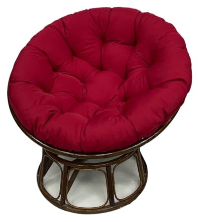 VNHGNHG Cojín Papasan (Sin Asientos), Suave Y Cómodo Reemplazo De Cojines para Sillón Egg, Resistente Al Agua, Redondo, para Lectura Y Muebles De Exterior