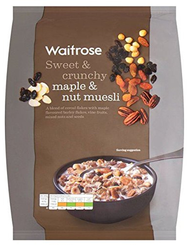 Acero Croccante E Dado Muesli Waitrose 1Kg