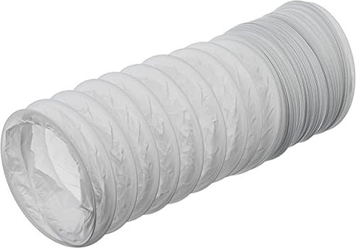 Ø 125mm / 3m Lüftungsschlauch - PVC Flexschlauch - Abluftschlauch für Klimaanlage Wäschetrockner Abzugshaube