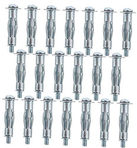 Homoyoyo 20pezzi Bolts Per Ancoraggi Cavità Fissaggi Per Cartongesso Attrezzature e Installazioni Elettriche