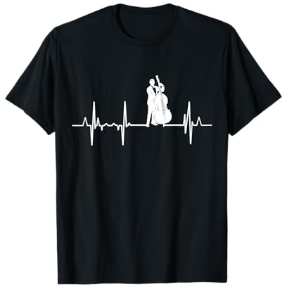Battement de cœur de la contrebasse T-Shirt