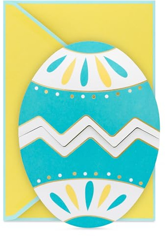 Hallmark Easter Card with Envelope, Die-Cut Baby Chick (My Favorite Peeps)