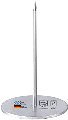 mocisa Premium BBQ Grillspieß Größe S | Gyrosspieß |Dönerspieß Edelstahl | Gyros + Kebab einfach auf dem Gasgrill zubereiten | universell einsetzbarer Spieß | das perfekte Grill-Tool | 1 Stück