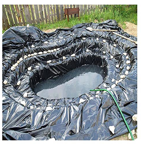 DYXJB Estanque Prefabricado Tortugas Material de Refuerzo Impermeable de HDPE Tela Asfáltica para Embalses, Piscinas de Paisaje, Lagos Artificiales(9x20m)